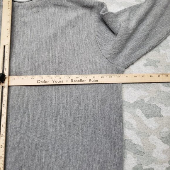 Vintage Classics by Palmland Cardigan Men s XL Gray Acrylic Made In USA - Picture 6 of 10